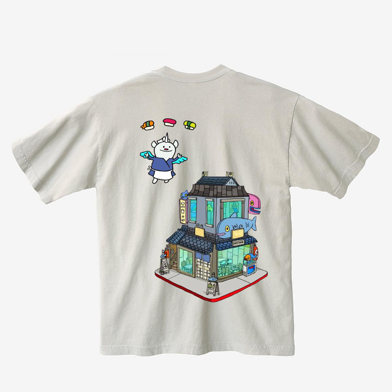 [pre-order] omaka$e house the sushi geek shirt